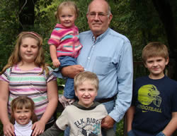 Dennis & grandchildren